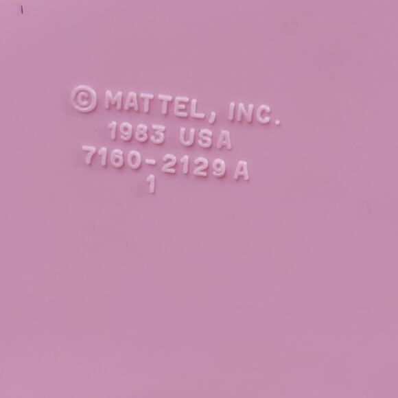 Vtg Barbie Style Me Doll Head Toy 12" Pink Shampoo Bottle Twisting 1983 Mattel - Picture 2 of 16